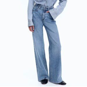 H&M Harper High Rise Wide Leg Jeans